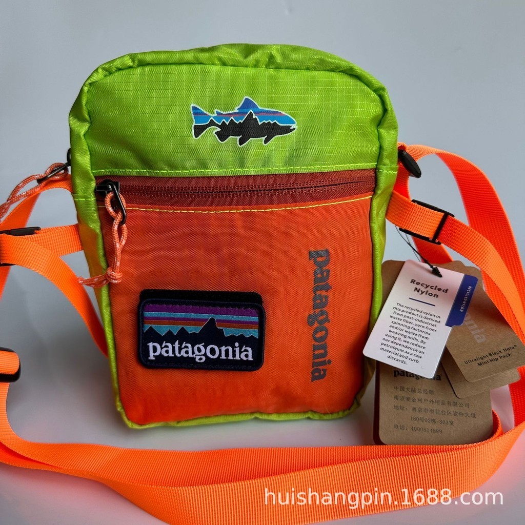 Patagonia Messenger Bag Men's Shoulder Bag Zipper Bag Mobile Phone