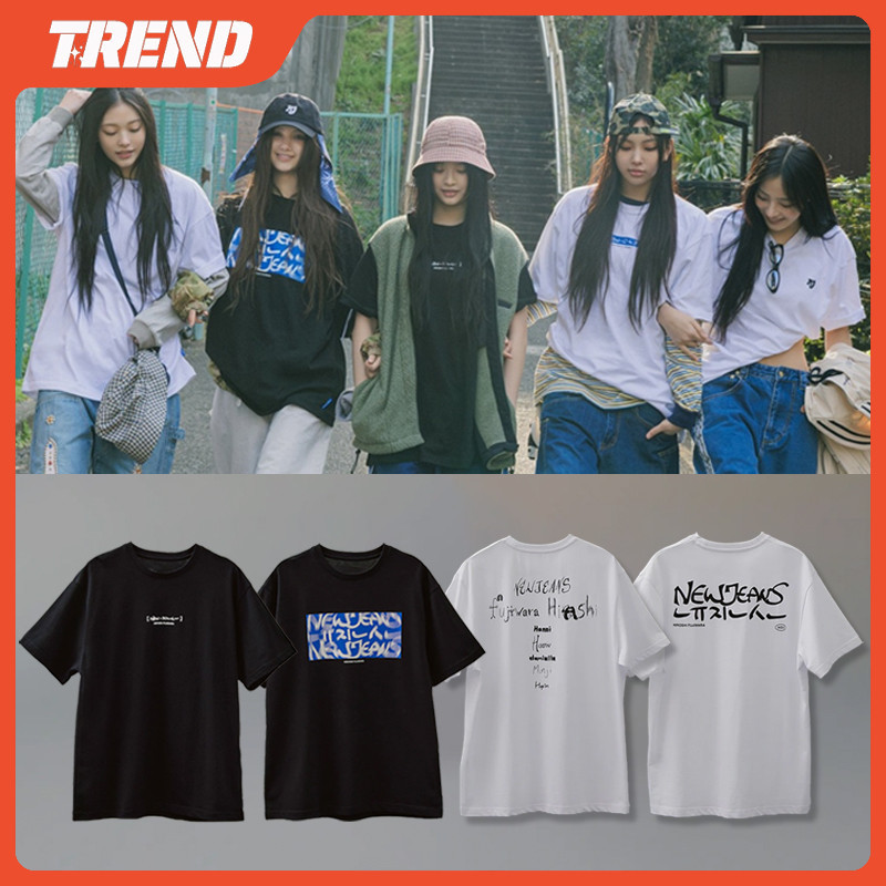 Newjeans Hanni ハニ coller Tシャツ XL NEWJEANS Tシャツ HANNI ハニ ニュージーンズ - メルカリ