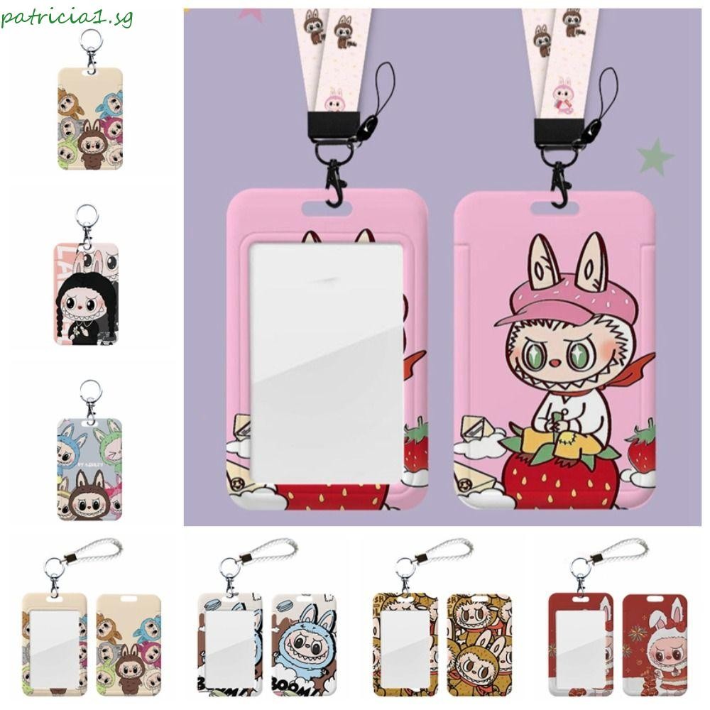 thumbnail image 2 of Key Color Covers Bus ID Card Protective Cover Case Student Meat Keyring Card Campus School Bus Keychain 2 of 9