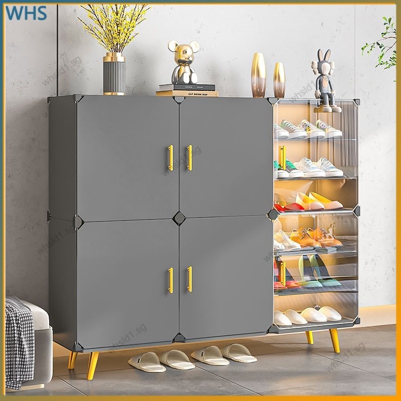 Shoe rack shelves light luxury shoe cabinet home doorway balcony ...