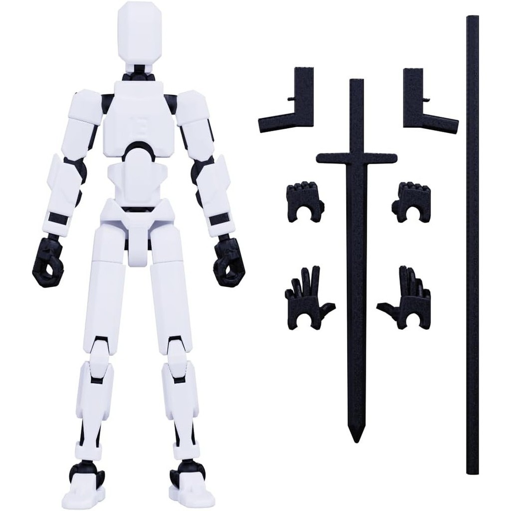 MerryXD Titan 13 Action Figure,Assembly Completed Dummy 13 Action