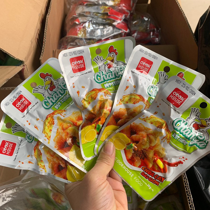 (wholesale) Bag of 20 packs of Cook House brand boneless chicken feet ...