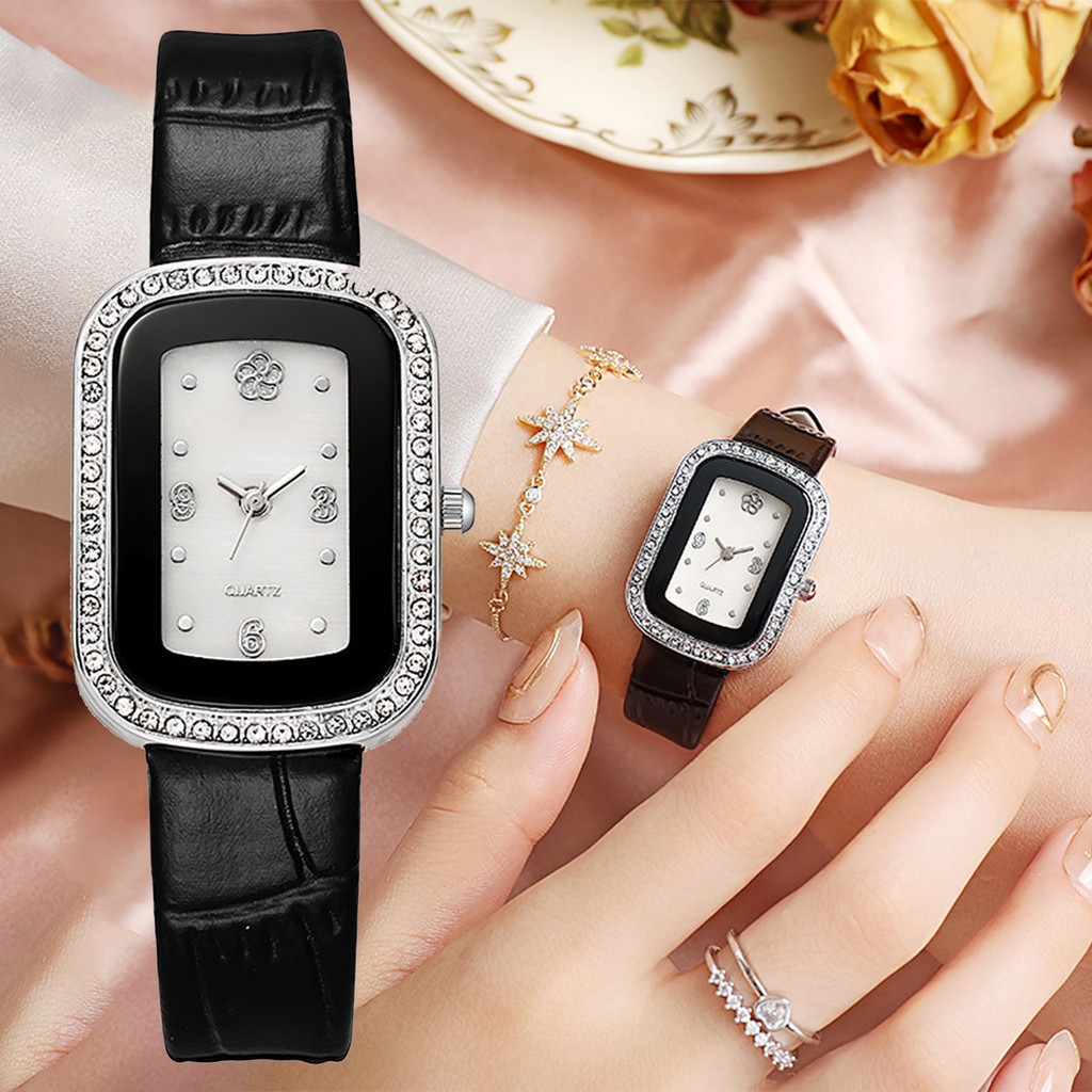 Fashion Watch For Women Silver Mesh Strap Diamond Dial Clock Wristwatch Female Gift Women Watches Shopee Singapore