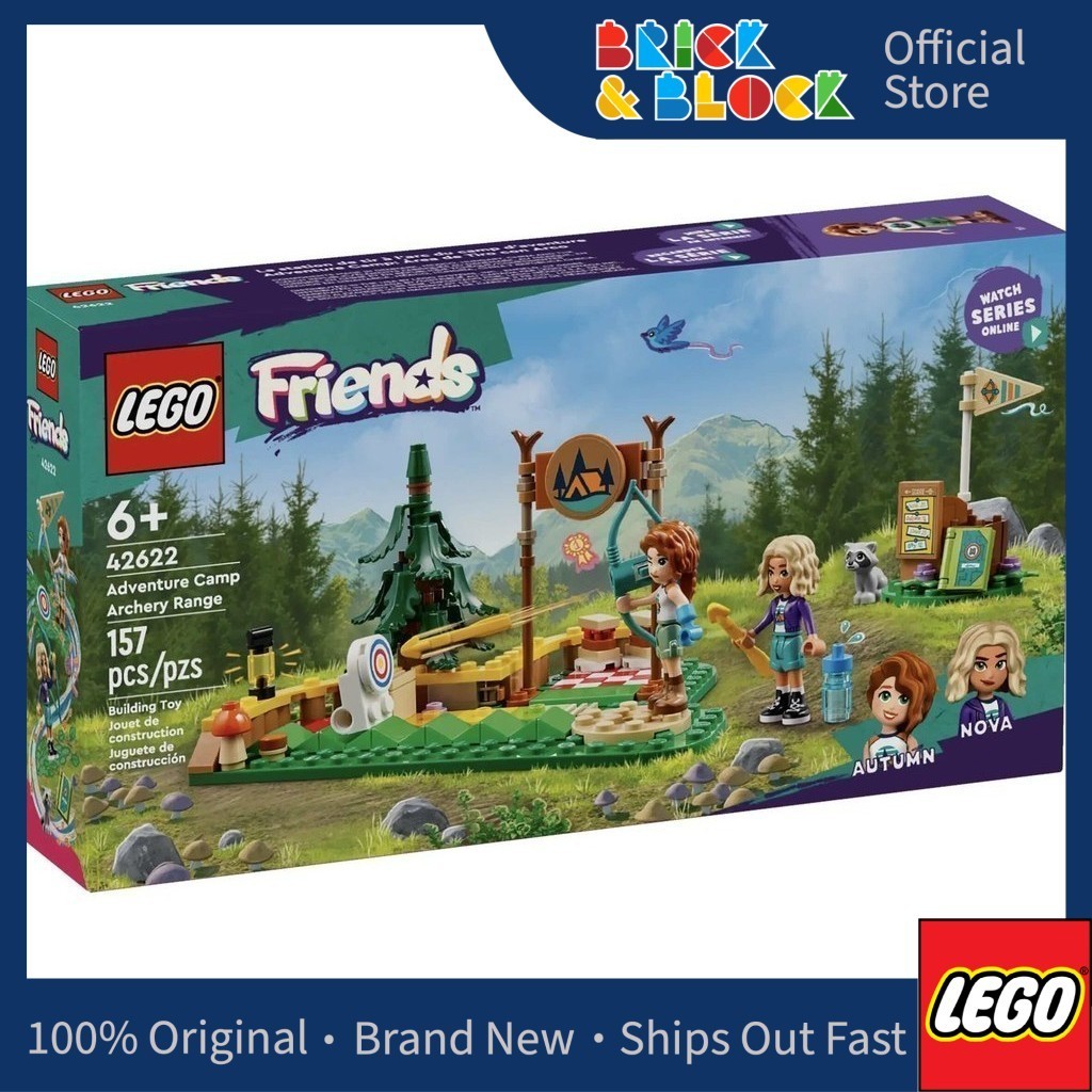 LEGO 42622 Adventure Camp Archery Range | LEGO Friends | Shopee Singapore