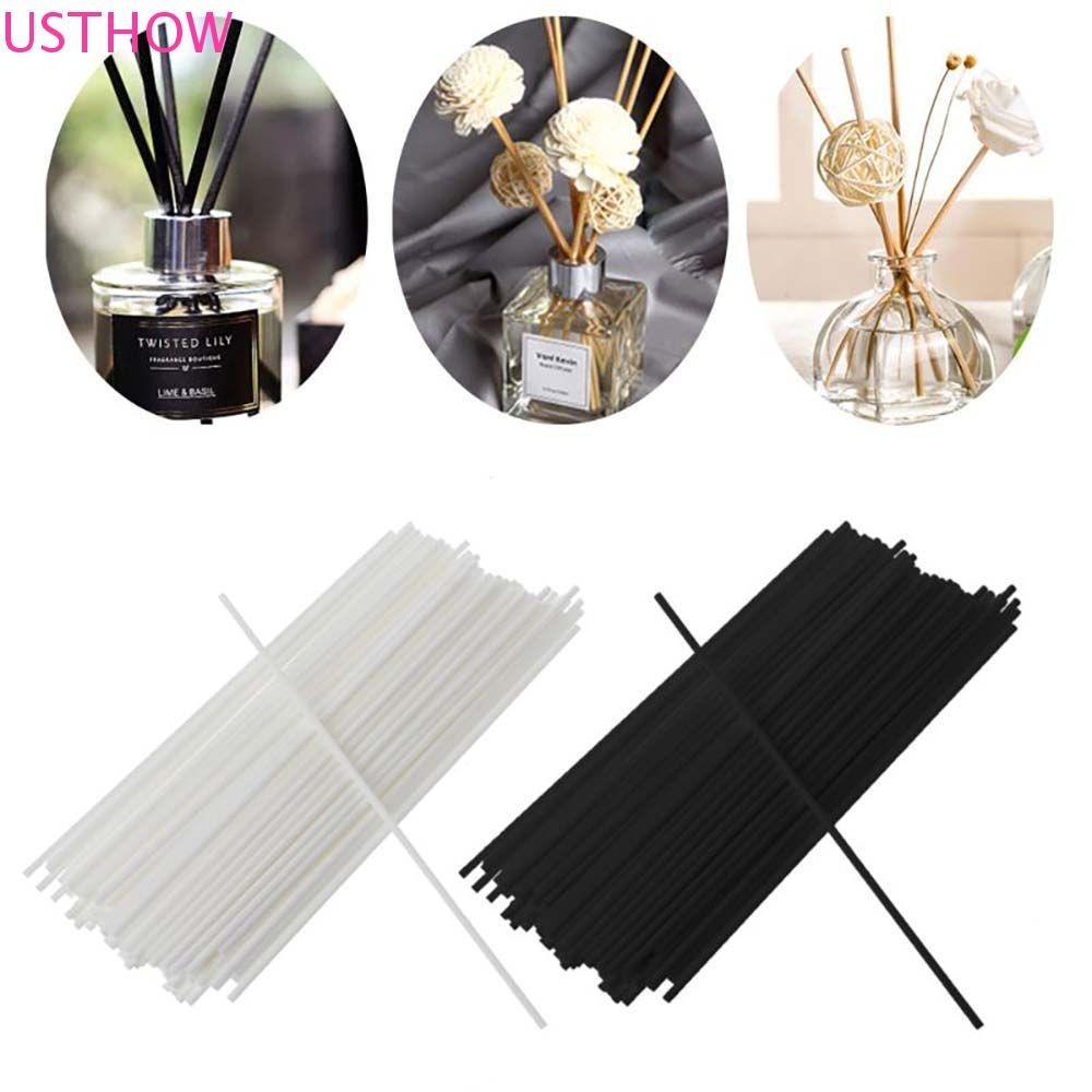 USTHOW Diffuser Sticks Extra Thick Volatile Oil Reed DIY Refill Sticks ...