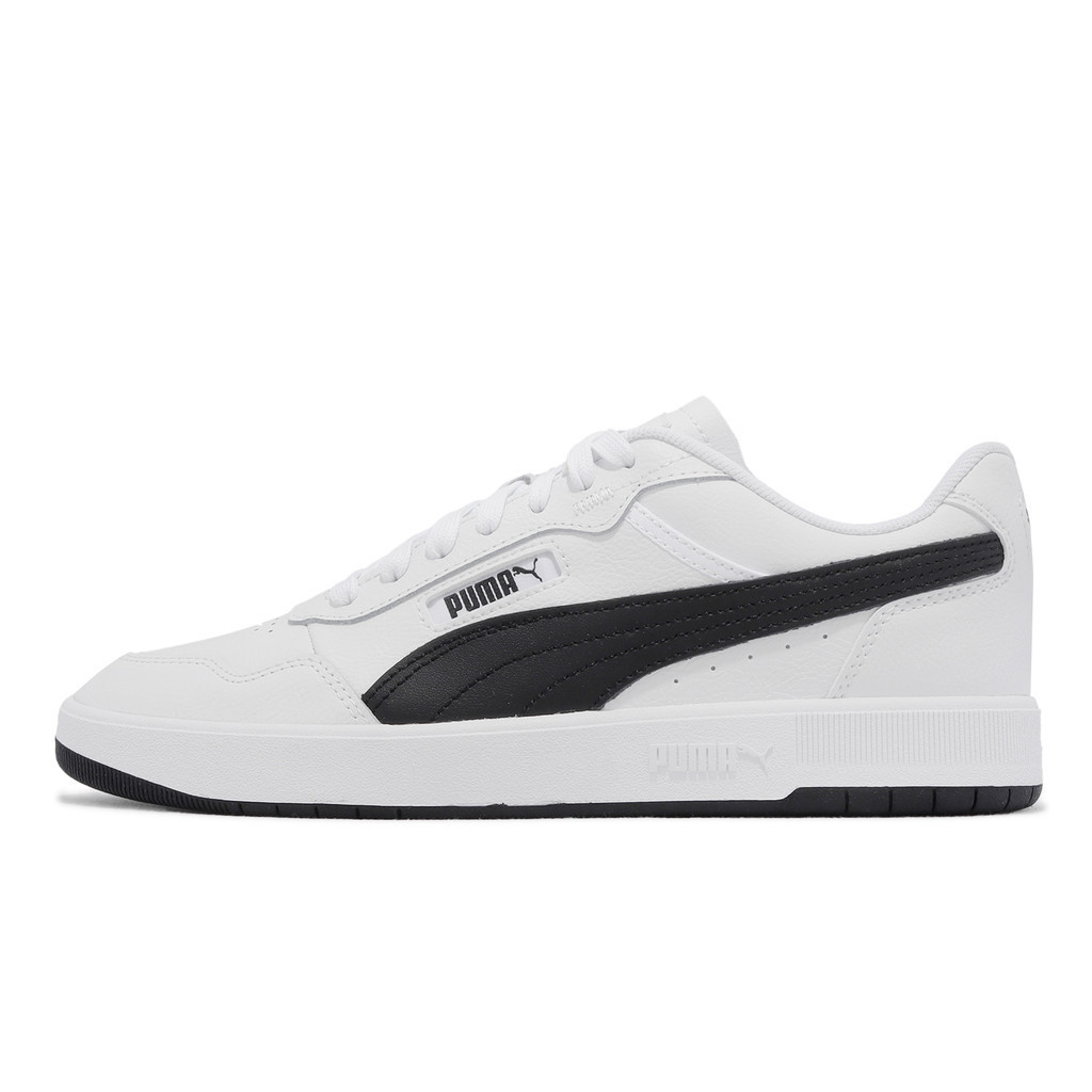 Puma Casual Shoes Court Ultra White Black Basic Style Versatile Men s Women s Couple ACS 38936807 Shopee Singapore