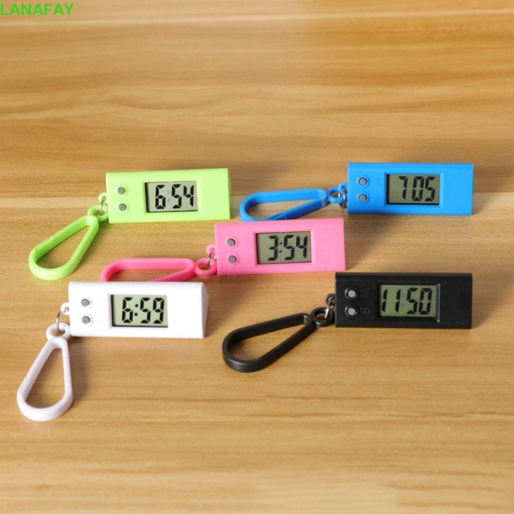 LANAFAY Triangle Electronic Hanging Clock, With buckle Small Electronic ...