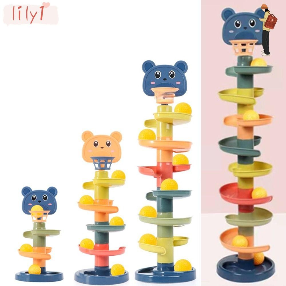 LILY Rolling Ball Tower For Babies Sensory Toy 1 2 3 Years Montessori ...