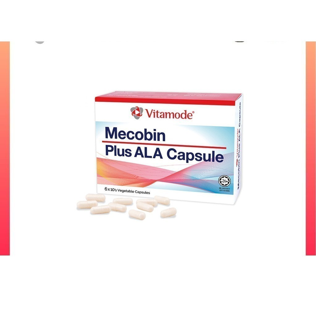Vitamode Mecobin Plus ALA Capsule 60s EXP:04/2027 [ Alpha Lipoic Acid ...