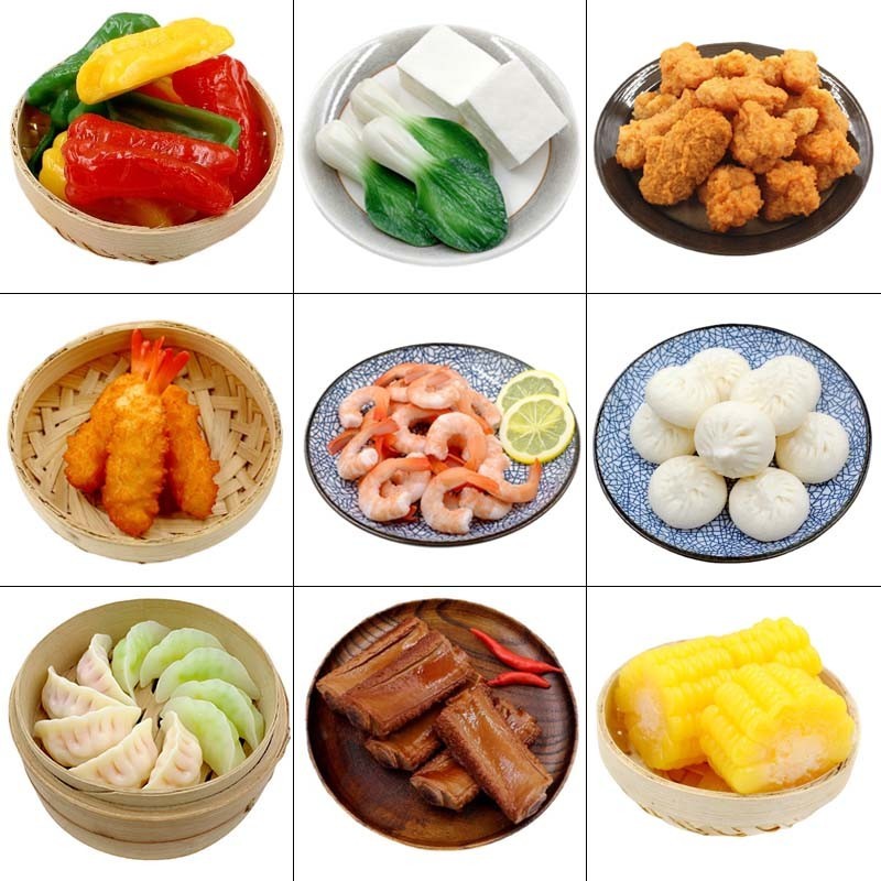 3 Pcs Chicken Leg Model Pendant Child Shaped Models Simulation Food