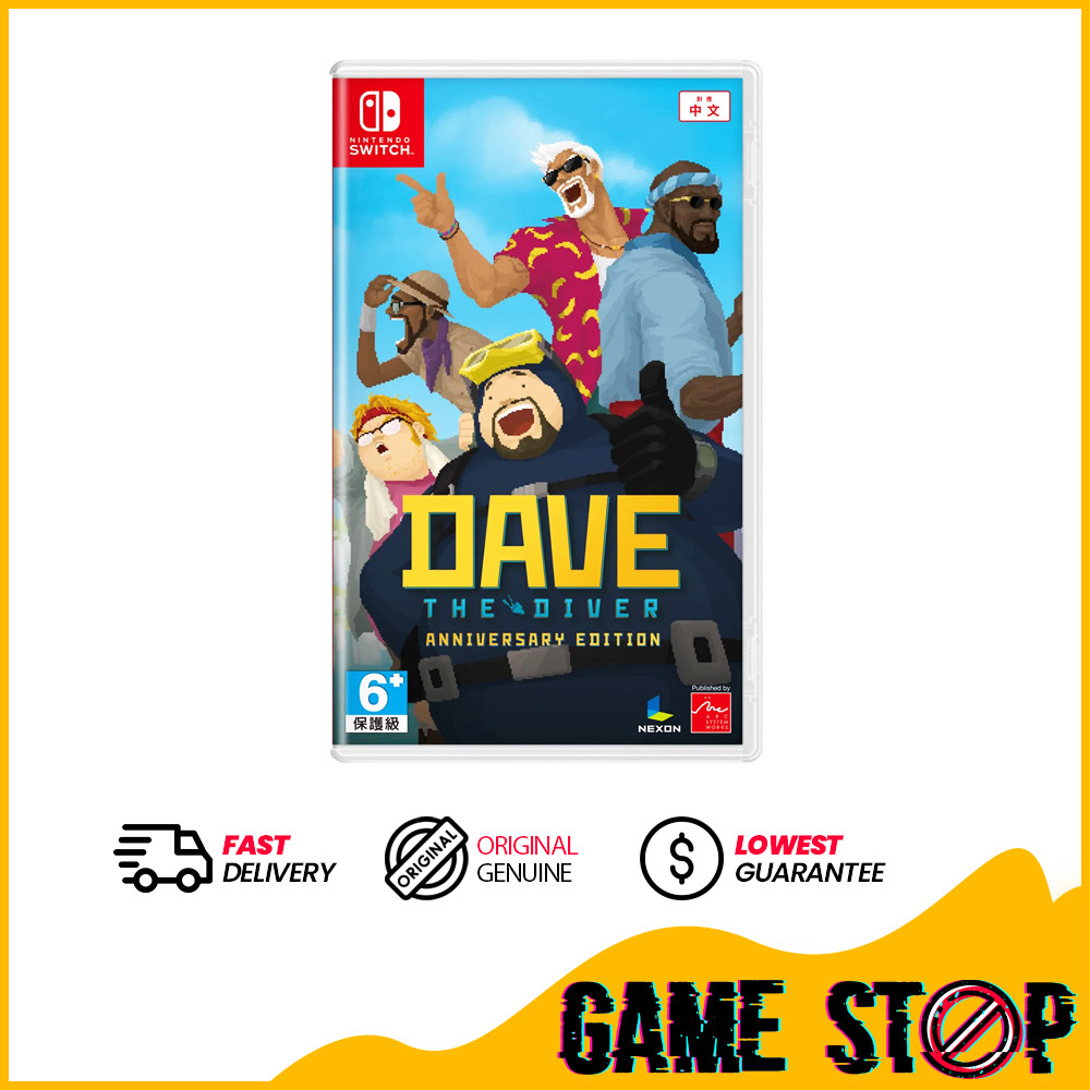 NSW Nintendo Switch Dave The Diver [Anniversary Edition] Chi/Eng ...