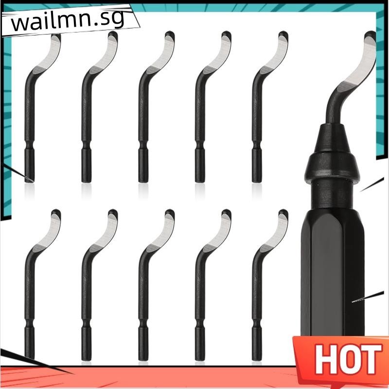 11 Pcs Deburring Tool 3D Printing Deburring Tool Set Steel Burr Removal Tool for Metal Resin