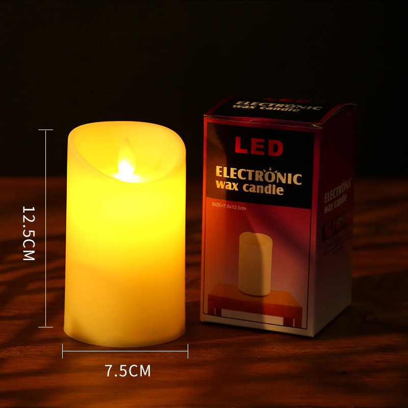 LED Flameless Electric Candle Flickering Tealight Candle for Wedding ...