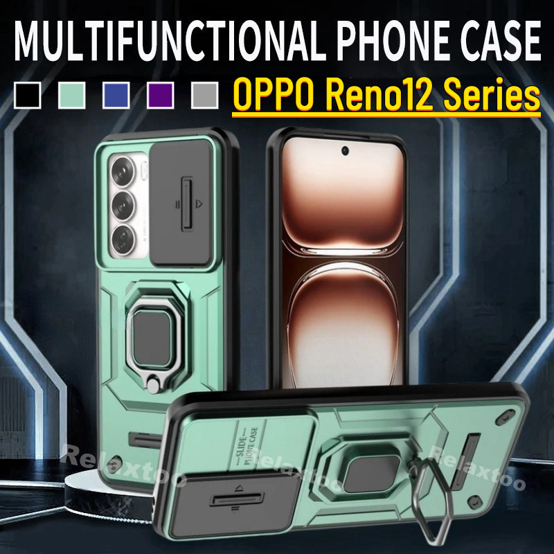 OPPO Reno12 F 2024 Armor Shockproof Casing For OPPO Reno 12 11 Pro F ...