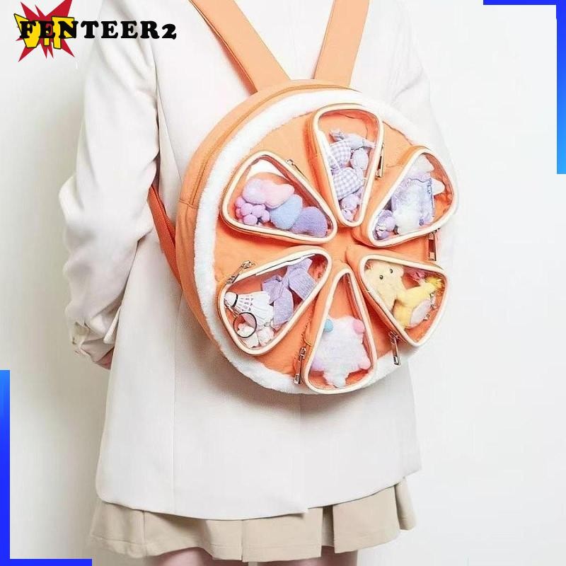 [Fenteer2] Aesthetic Pin Display Backpack for Anime Dolls Display Work ...