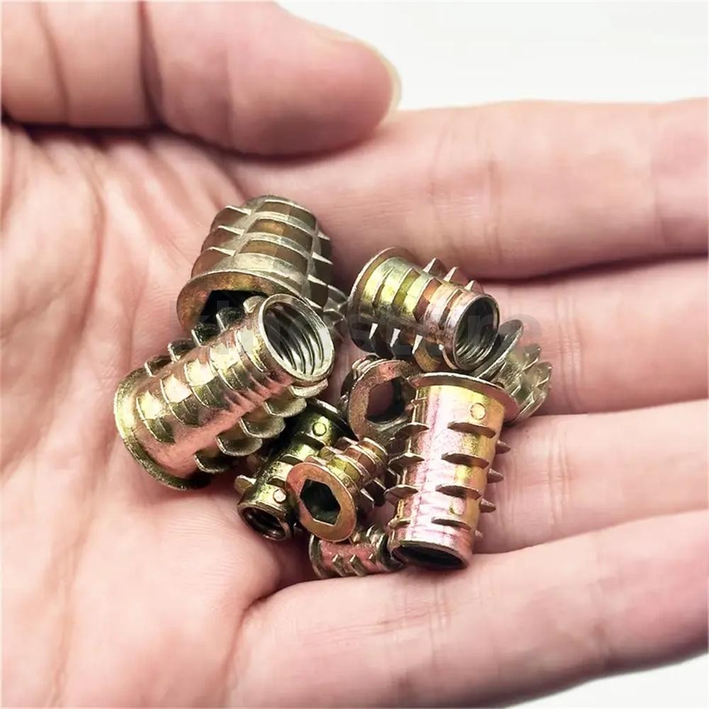 230pcs Threaded Wood Inserts Nuts Assortment Kit Nut Inserts with 11 ...