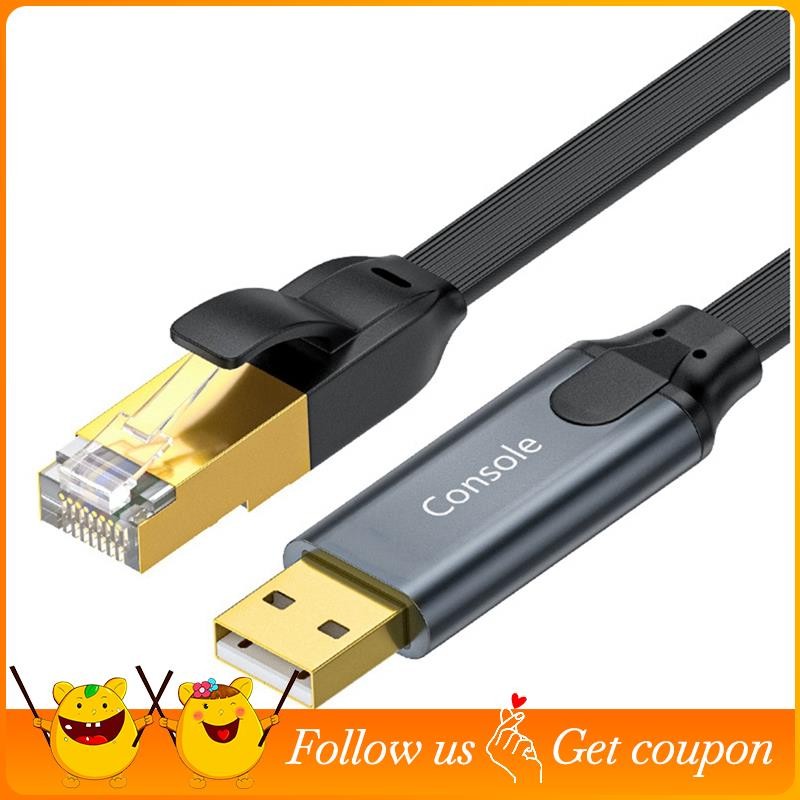 USB to RJ45 Console Cable USB to RJ45 Adapter for Laptop Computer USB ...
