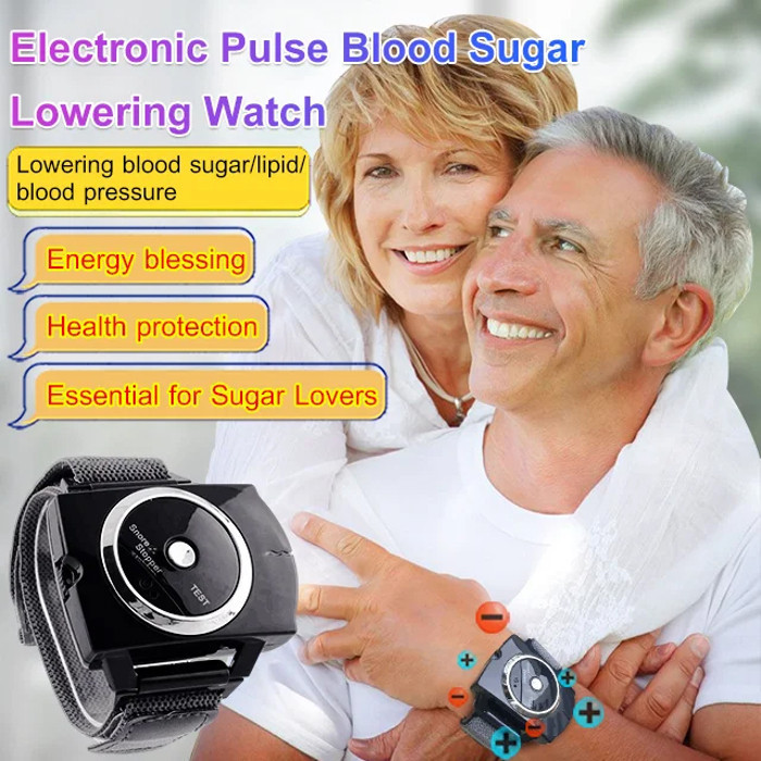 ⚡SG Hot⚡Guarding Health【Electronic Pulse Glucose Lowering Watch ...
