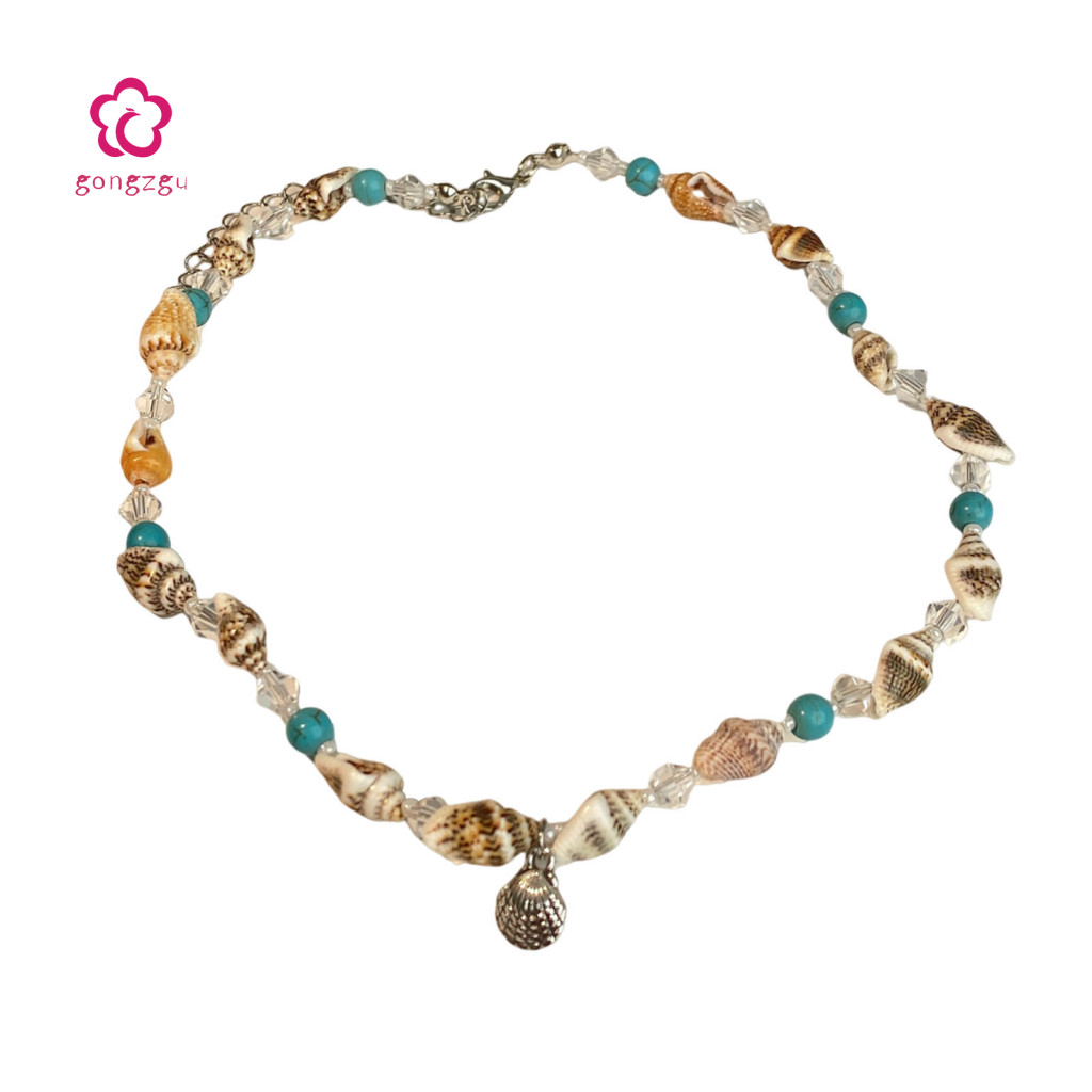 TRAHOO-Shell Necklace For Women Seashell Choker Necklace