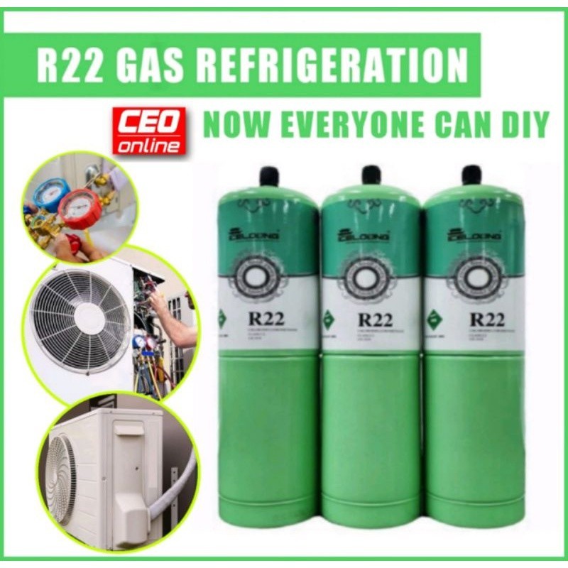 CEO 🇸🇬 Refrigerant R22 ICE LOONG R22 Aircond Air Conditioner R22 ...