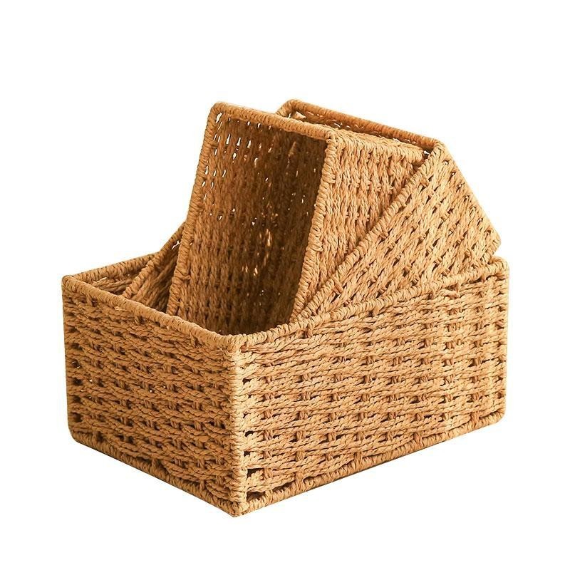 Desktop Storage Basket Storage Box Dormitory Office Desk Surface Panel ...