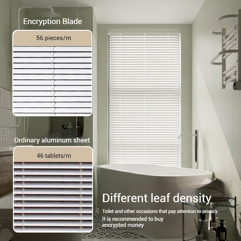 Peep-Proof Bathroom Curtain Roller Shutter Roll-up Anti-Exposure ...