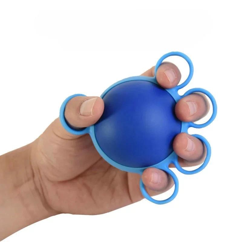 Hand Therapy Grip Strengthener Ball Stretcher Finger Power Fitness Arm ...