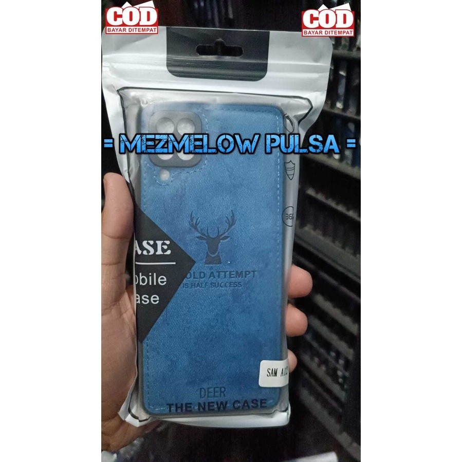 Case Cloth Jeans / Casing Caseng Hape Case Jeans Case SAMSUNG M12 / SAMSUNG A12 5G - Gambar 3