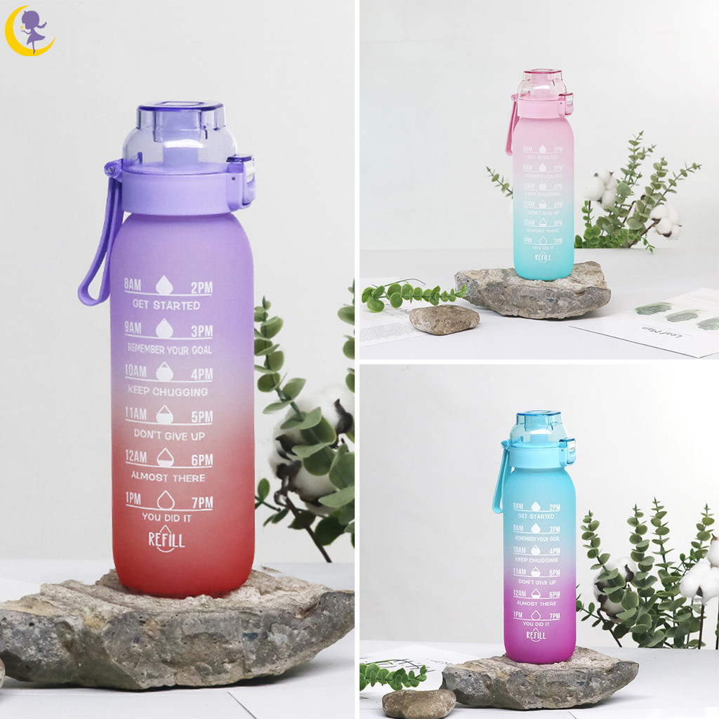 1 Litre Air Water Bottle Sports Starter Up BPA Free Drinking Bottles ...