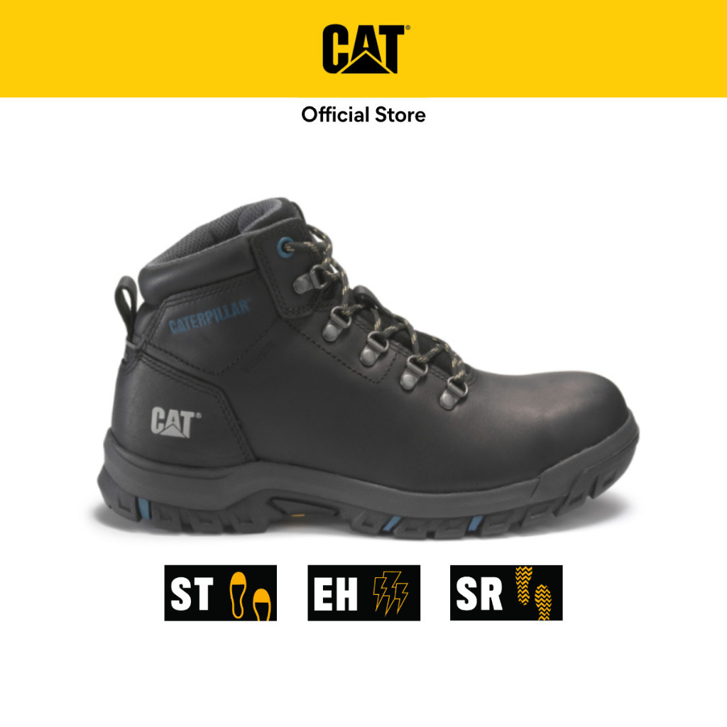 Caterpillar Women's Mae Steel Toe Waterproof Work Boots - Black (P91022 ...