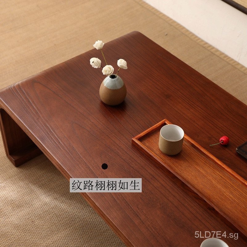 Tatami Small Table Tea Table Solid Wood Japanese Style Kang Table Bay ...