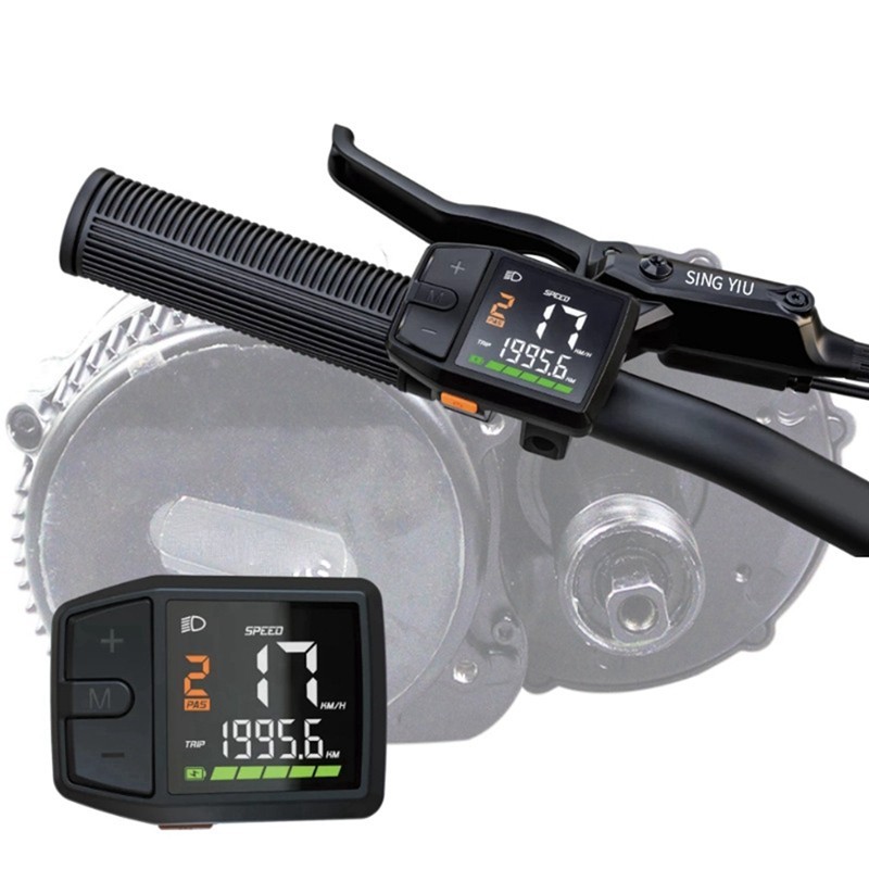 Oniissy Affichage de vélo électrique, compatible avec le moteur DZ41 Display BBS0102 (protocole
