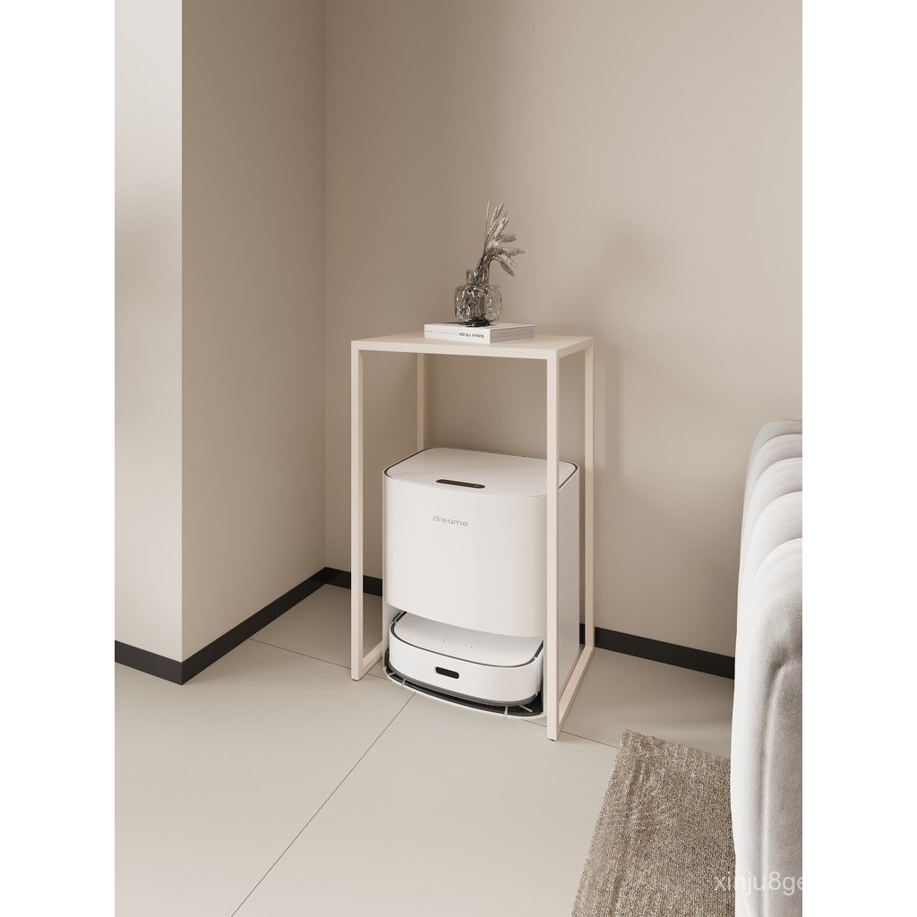 Nordic Iron Sweeping Robot Storage Rack Living Room Side Table Fish ...