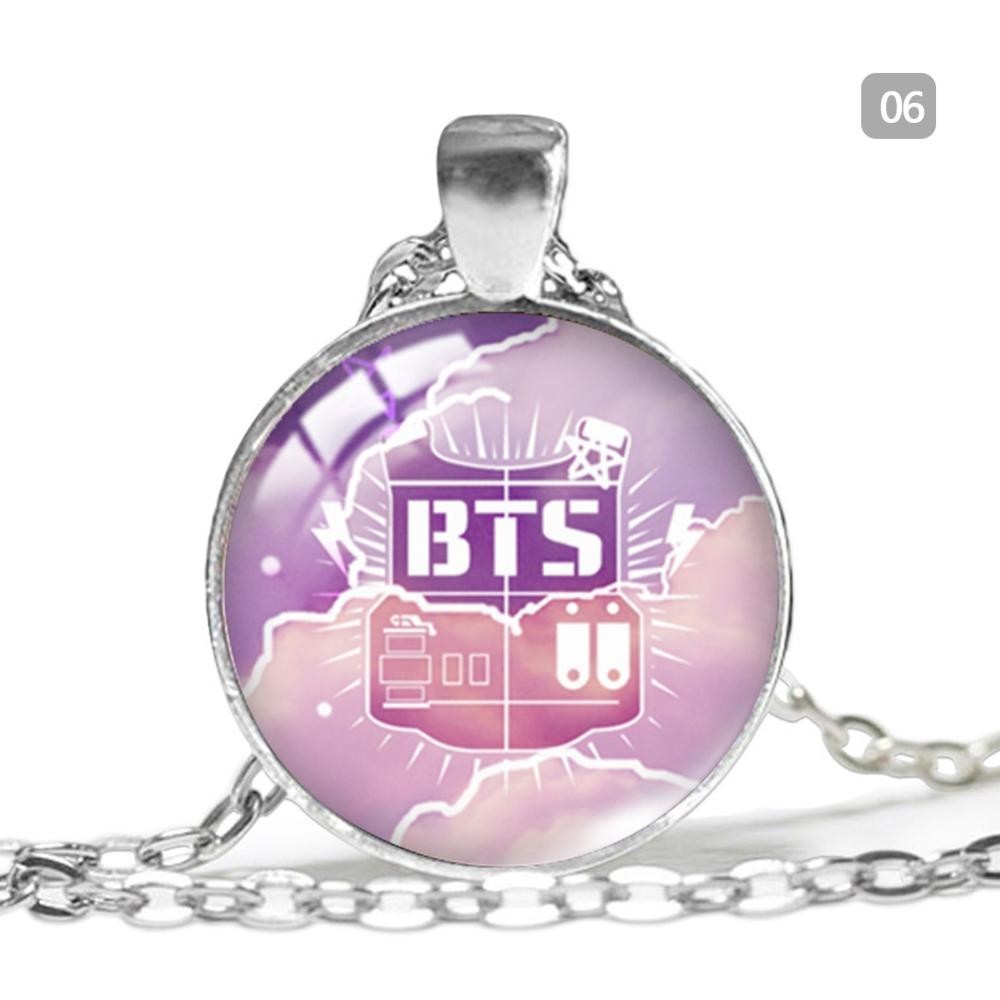 アイドル BTS- Necklace TIMEKEY KPOP Bangtan Boys BTS Alloy Necklace Pendant Women's Men's