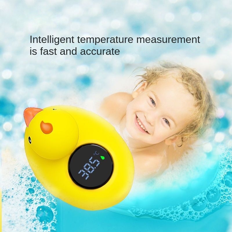 Little Yellow Duck Baby Water Temperature Gauge Baby Bathing Water