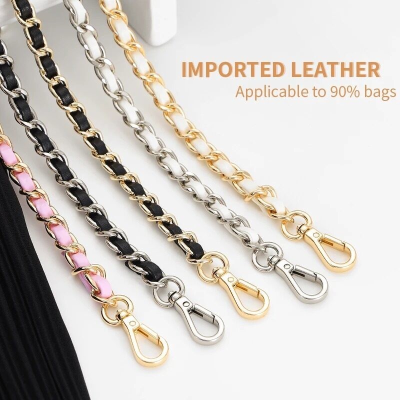 Urban Edge Layered Chain Shoulder Bag Strap main image 1