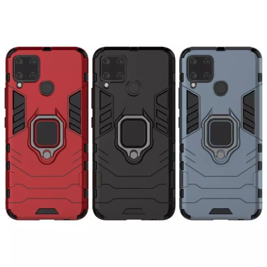 Case Ring Hard Case Stand Case Armor Case Hardcase SAMSUNG M12 - Gambar 3