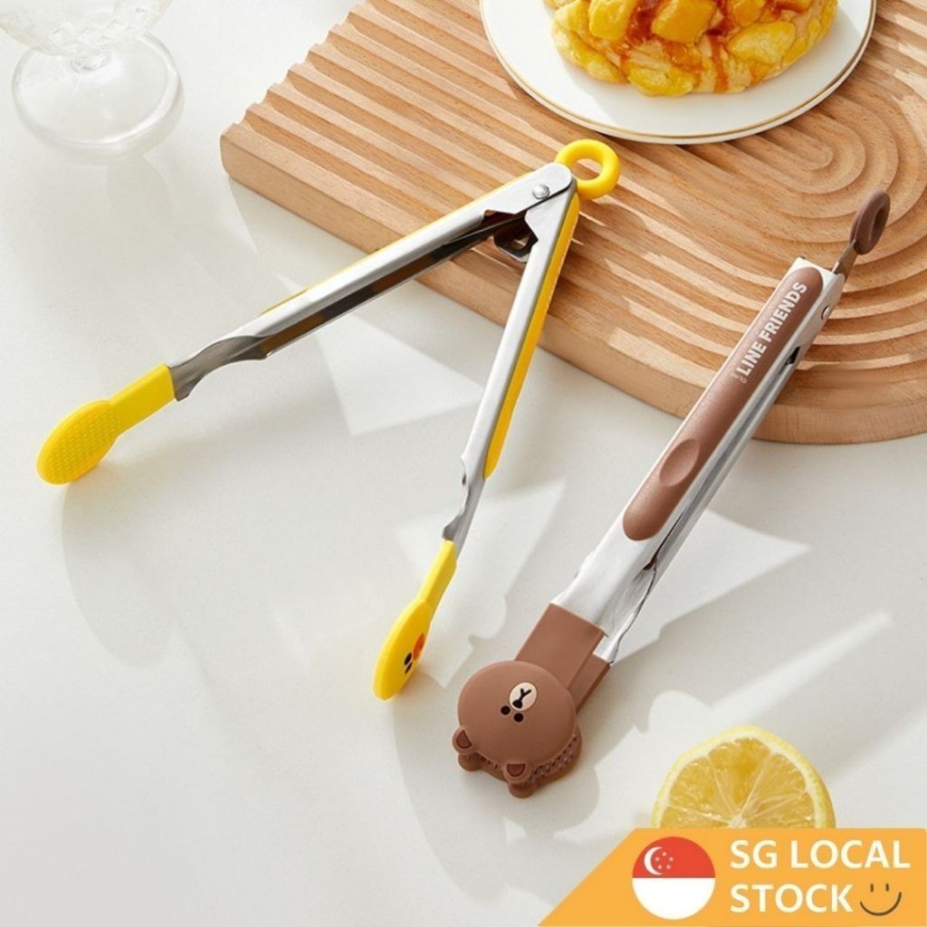 SG Food Clamp Heat-Resistant Stainless Steel Food Clamp with Silicone ...
