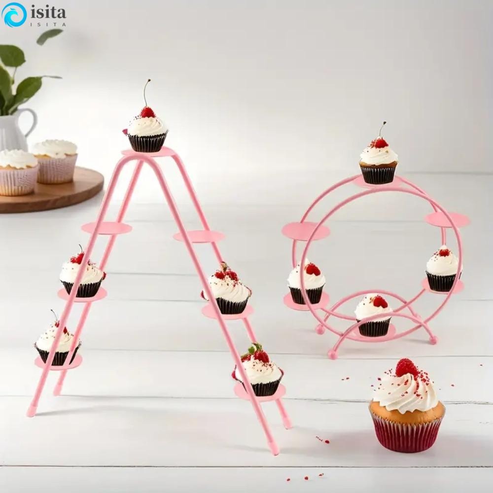 ISITA Dessert Display Rack, Iron Art Garage Kits Storage Rack Figure ...