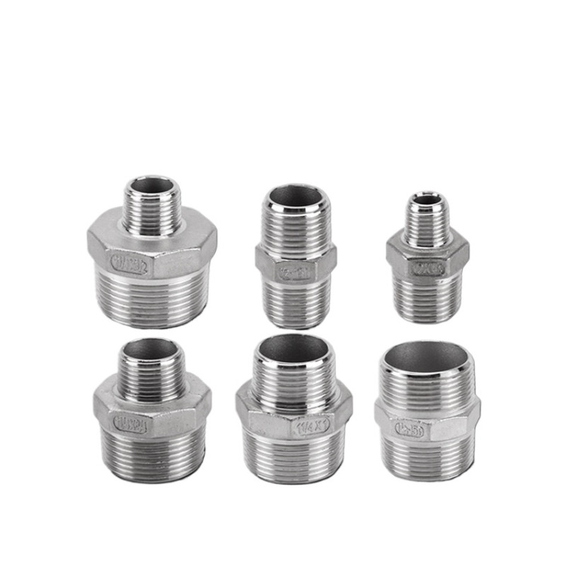 [XNY] 304 Stainless Steel Double External Thread Joints Directly ...