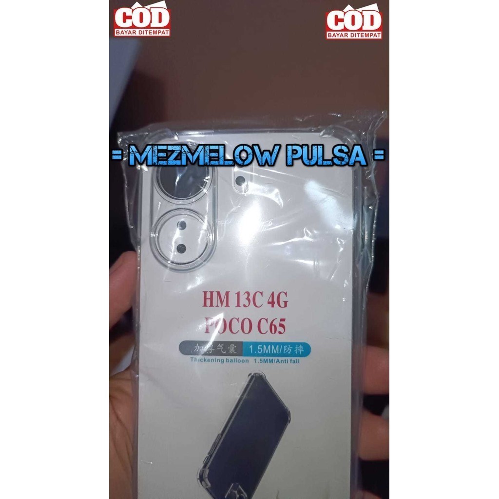 Silicone Softcase Transparant Clear Caseng XIAOMI REDMI 13C / XIAOMI POCO C65 - Gambar 2