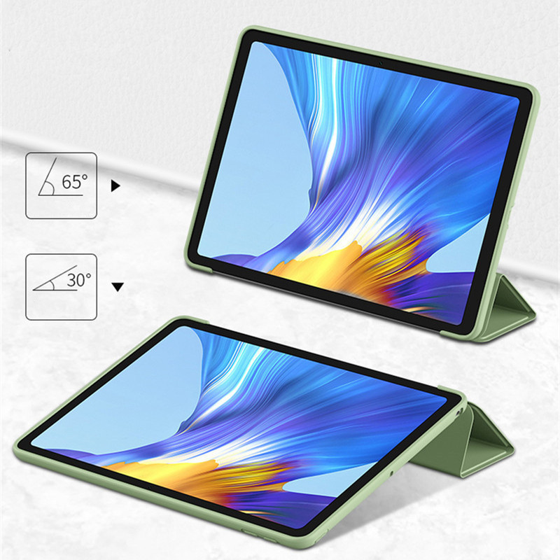 iPad Mini7/6 Mini5/4/3 Luxury Silicone Tri-fold Bracket TPU Tablet Case ...