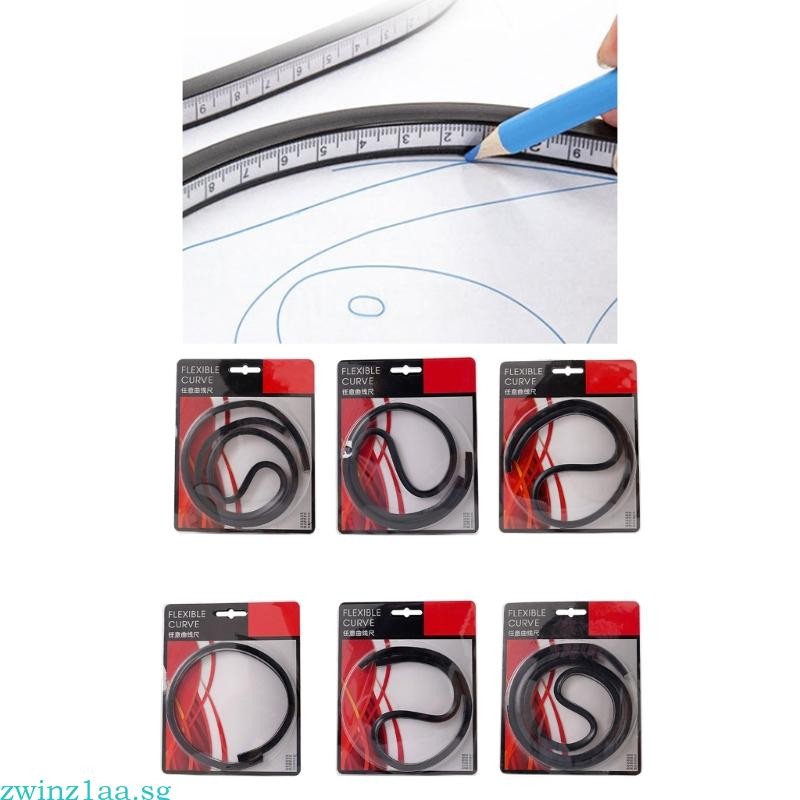 zwinz1aa Flexible Curves Ruler Curves Template Drawing Sewing Ruler ...
