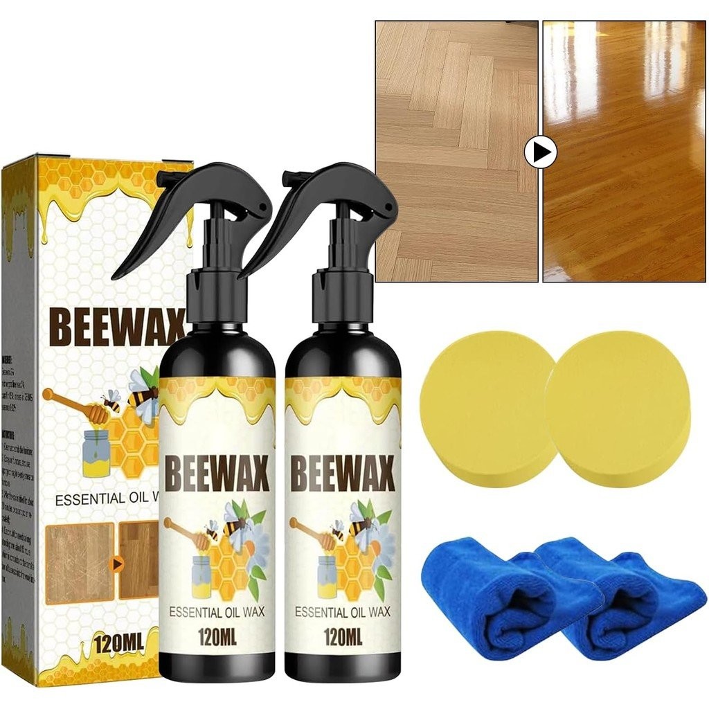 Beeswax Spray Furniture Polish 2025 Upgrade Natural Micro-Molecularized ...
