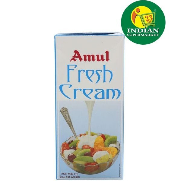 Amul Fresh Cream Milk Fat Low Fat 1l | Shopee Singapore