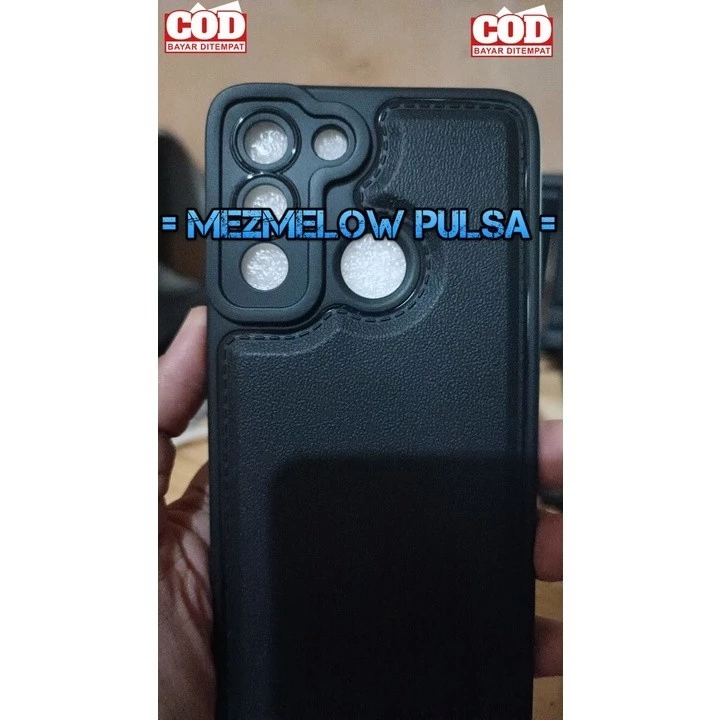 Caseng Softcase Leather Casing Case INFINIX NOTE 12 2023 / INFINIX HOT 40 / INFINIX HOT 40 PRO - Gambar 3