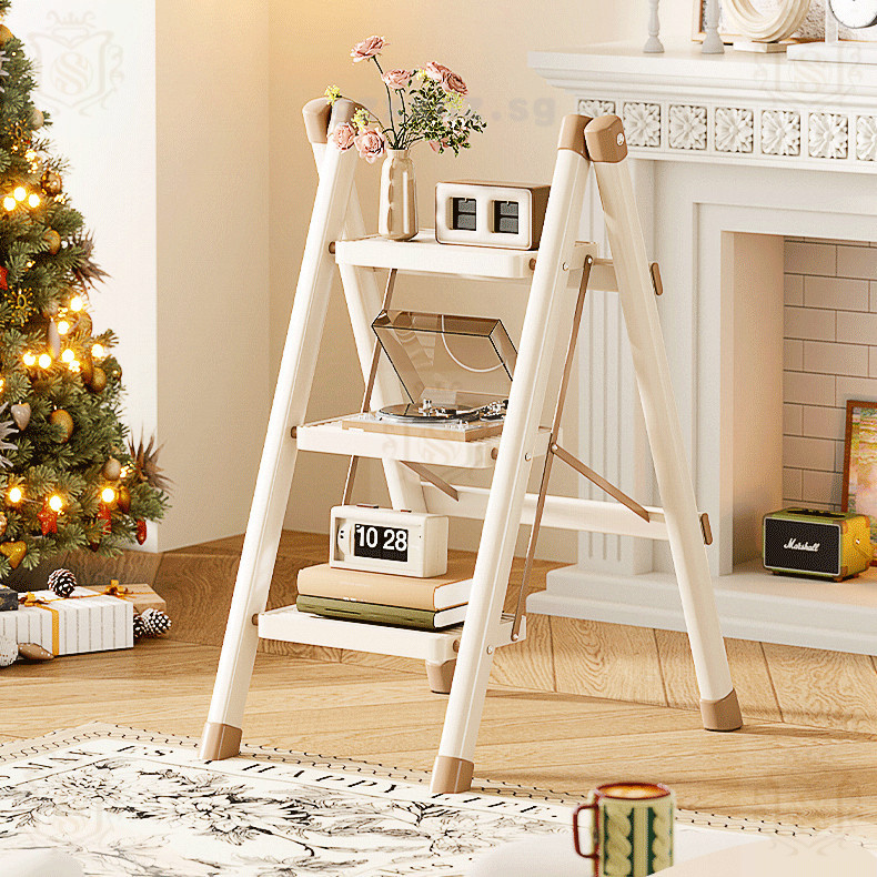 Flower Stand Ladder Stool A-frame Ladder Thickened and Widened ...