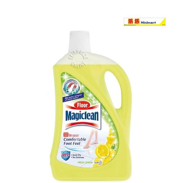 Magiclean Floor Cleaner Fresh Lemon 2L | Shopee Singapore