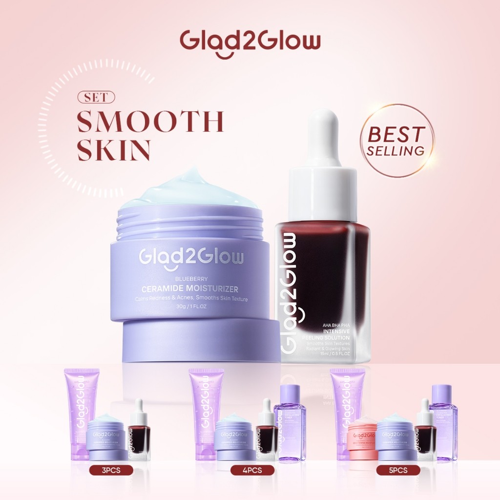 Glad2glow 2IN1 Aha Bha Pha Intensive Peeling Solution Serum Essence ...