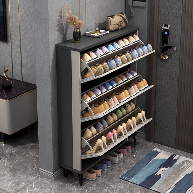 Ultra-Thin Shoe Cabinet Entrance Cabinet Storage Shoe Rack Shoe Rack ...